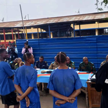 Des prisonniers jugés en flagrance à Makala