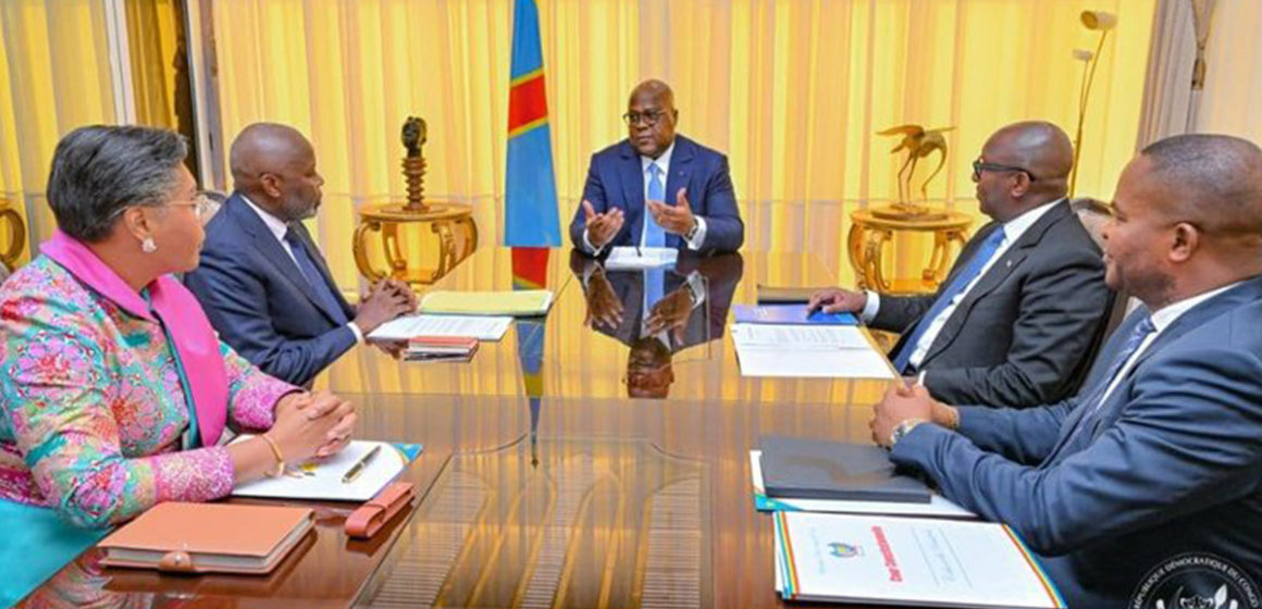 Réunion interinstitutionnelle avec F Tshisekedi