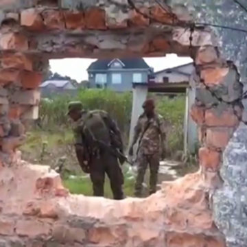 Trou d'évasion à la prison de Makala