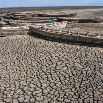 Assèchement du Lac Tshangalele