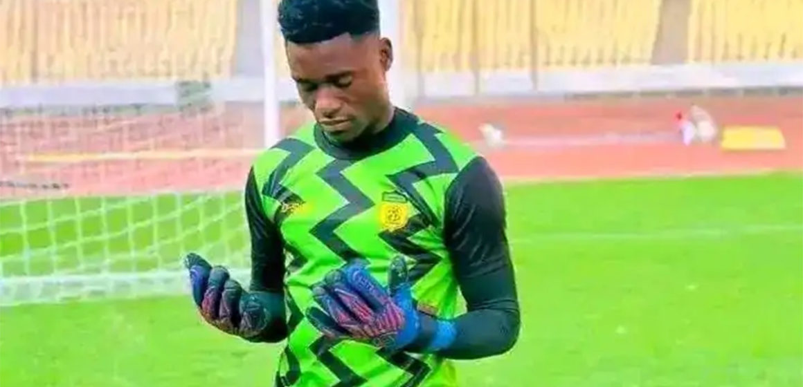 Brunel Efonge gardien de but Maniema Union