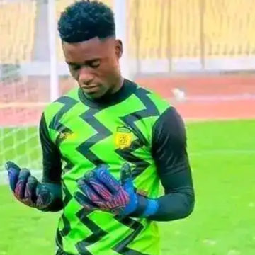 Brunel Efonge gardien de but Maniema Union