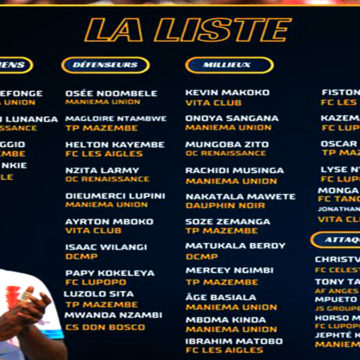 CHAN 2025 Léopards présélectionnés