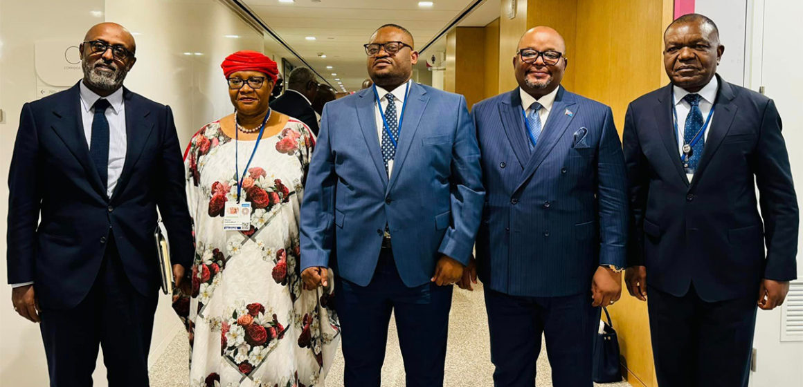 Délégation-RDC-FMI Délégation de la RDC au FMI