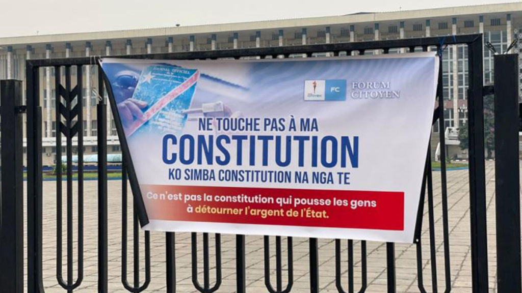 Le Forum citoyen opposé au changement de la Constitution