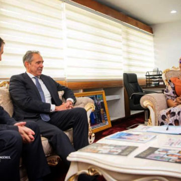 Johan Borgstam au ministère des affaires étrangères