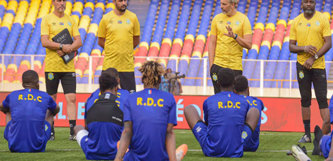 Léopards et Sébastien Desabre à Kinshasa