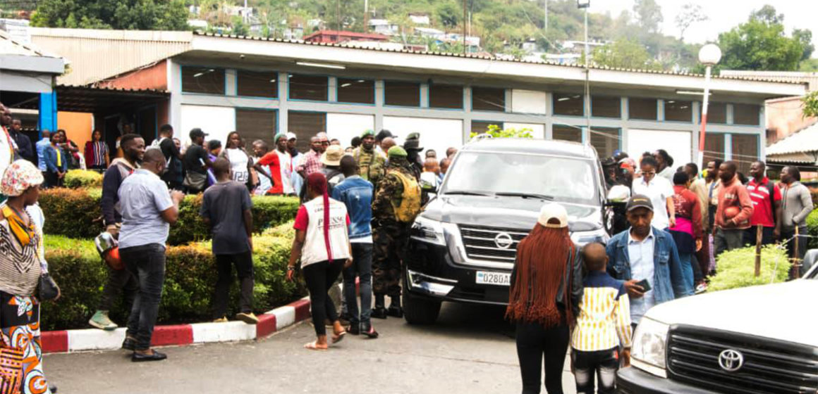 Manifestation des familles des victimes du MV Merdi