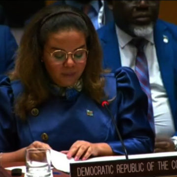 Thérèse Kayikwamba au conseil de sécurité de l'onu