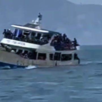 MV Merdi fait naufrage sur le lac Kivu