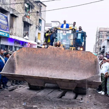 Réhabilitation des routes menant au marché central