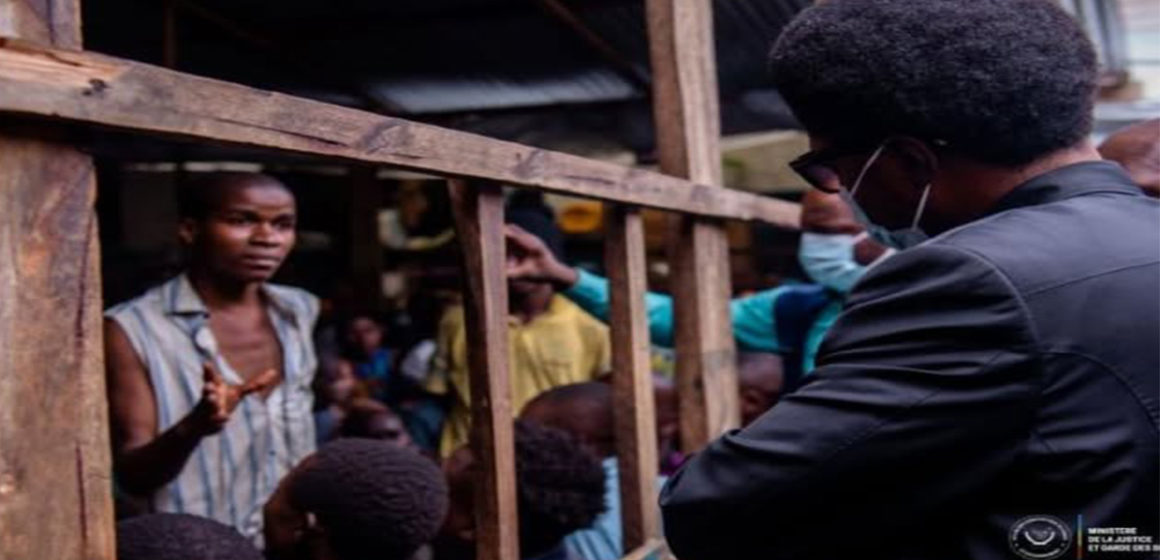 Constant Mutamba à la prison de Munzenze/Goma