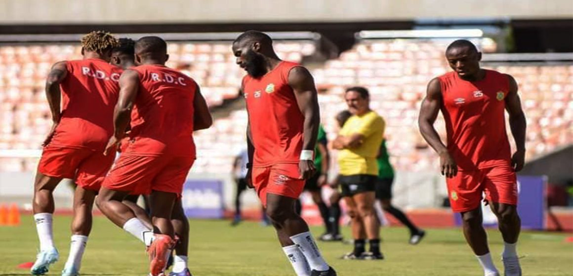 Les Léopards à Abidjan CAN 2025 élim