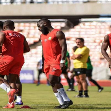 Les Léopards à Abidjan CAN 2025 élim