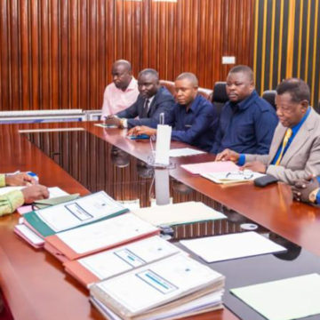 Mende-et-députés-chez-Kamerhe Mende et députés-chez Kamerhe