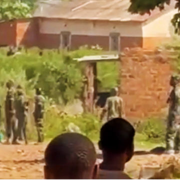 affrontemlents creuseurs et police à Kambove