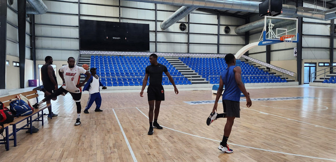 léopards basket à l'entrainement