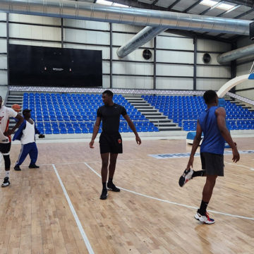 léopards basket à l'entrainement