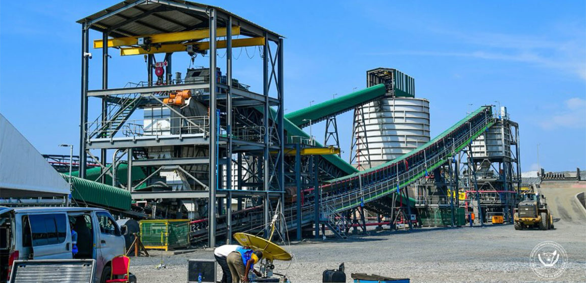 Usine de production de zinc de Kipushi