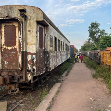 Chemin de fer à Nyunzu