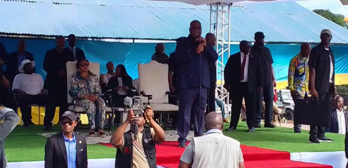 Le président Félix Tshisekedi à Kananga