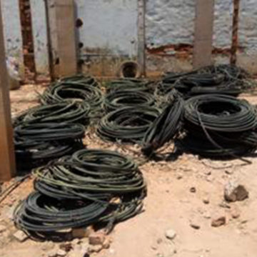 Câbles électriques volés