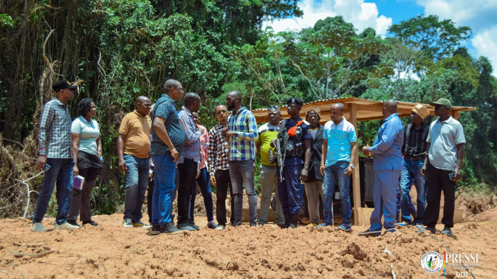 Mission parlementaire contre l’exploitation minière illégale dans la Tshopo