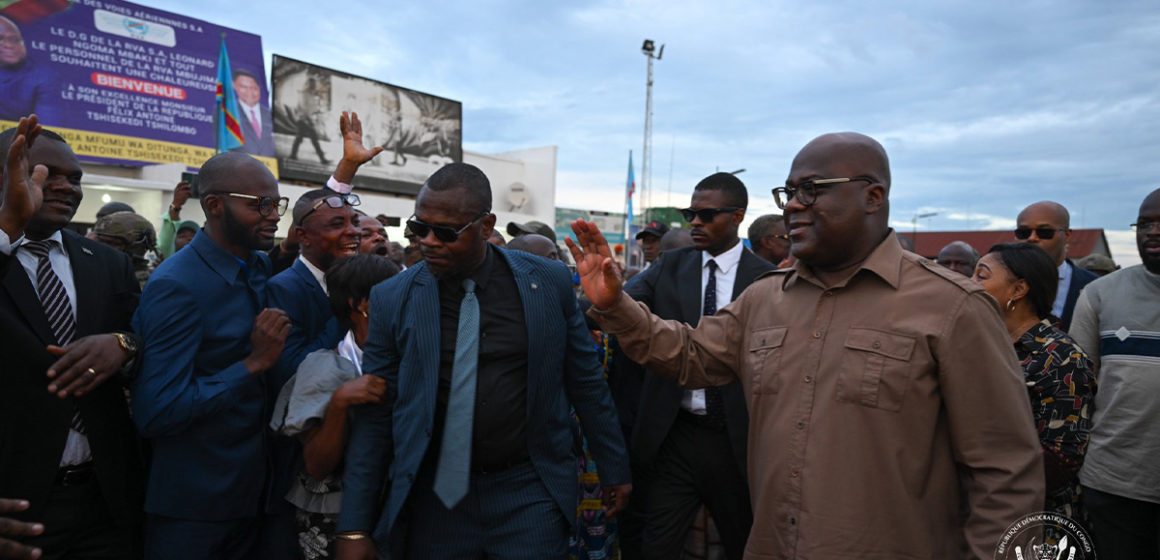Félix Tshisekedi à Mbuji-Mayi