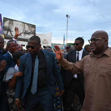 Félix Tshisekedi à Mbuji-Mayi