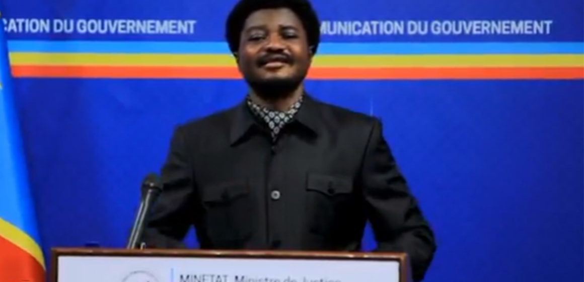 Constant Mutamba, ministre de la Justice