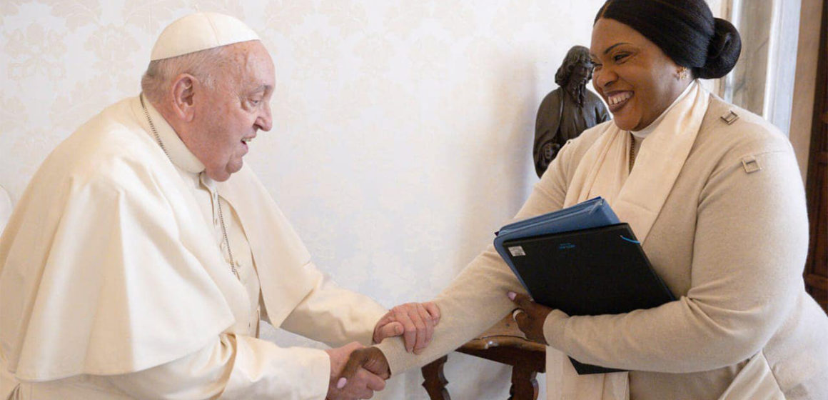 Fifi Masuka et le Pape François