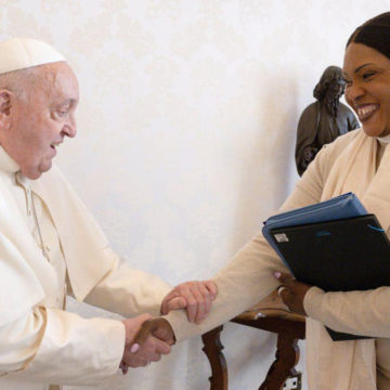 Fifi Masuka et le Pape François