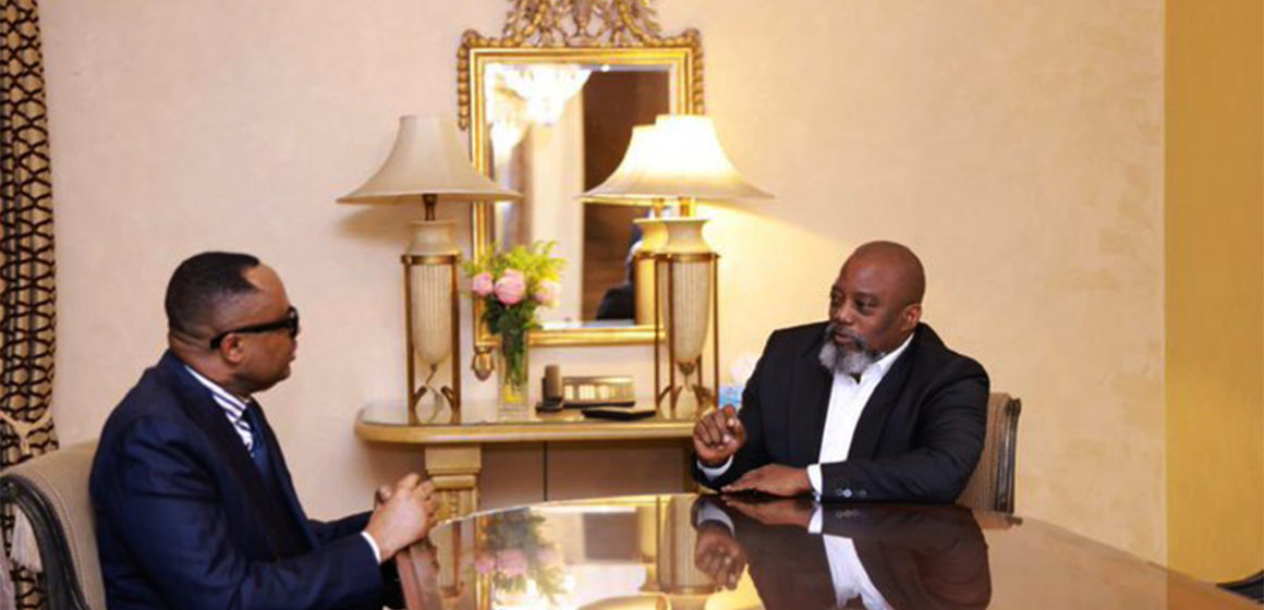 Joseph Kabila et Claudel Lubaya