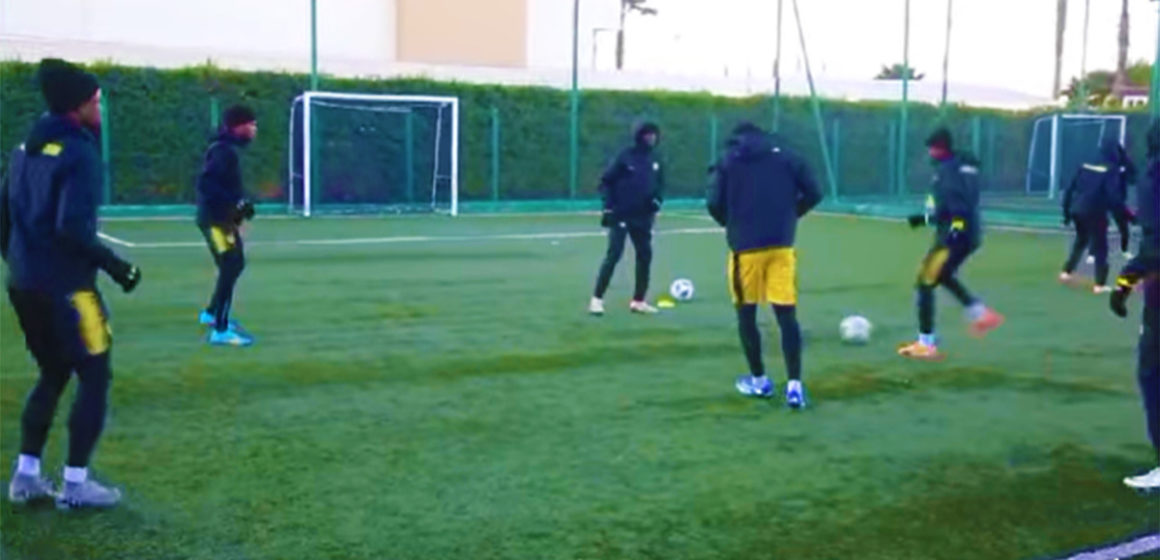 AS Maniema union à l’entrainement